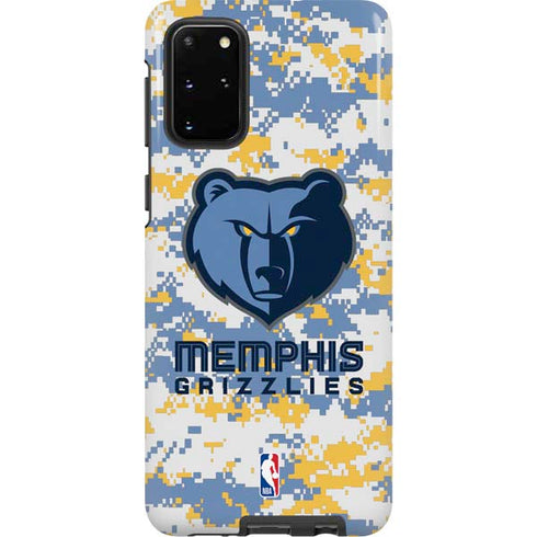 NBA Memphis Grizzlies Digi Camo Galaxy S20 Plus Pro Case