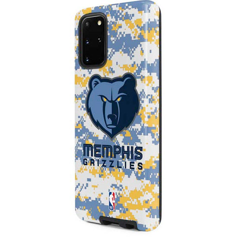NBA Memphis Grizzlies Digi Camo Galaxy S20 Plus Pro Case