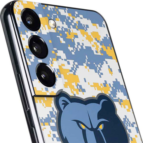 NBA Memphis Grizzlies Digi Camo Galaxy S22 Plus Skin