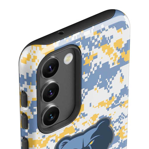 NBA Memphis Grizzlies Digi Camo Galaxy S23 Plus Pro Case