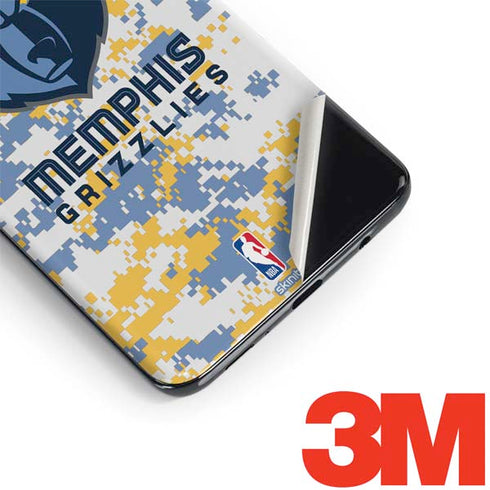 NBA Memphis Grizzlies Digi Camo Galaxy S9 Plus Skin