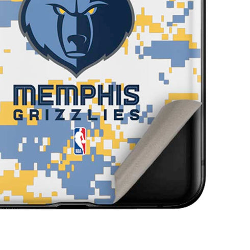 NBA Memphis Grizzlies Digi Camo Galaxy Z Flip Skin