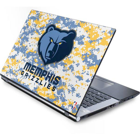 NBA Memphis Grizzlies Digi Camo Generic Laptop Skin
