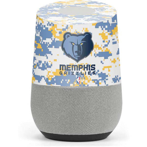 NBA Memphis Grizzlies Digi Camo Google Home Skin