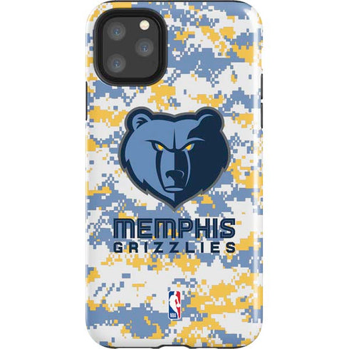 NBA Memphis Grizzlies Digi Camo iPhone 11 Pro Max Impact Case