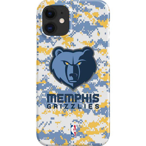 NBA Memphis Grizzlies Digi Camo iPhone 12 Mini Lite Case