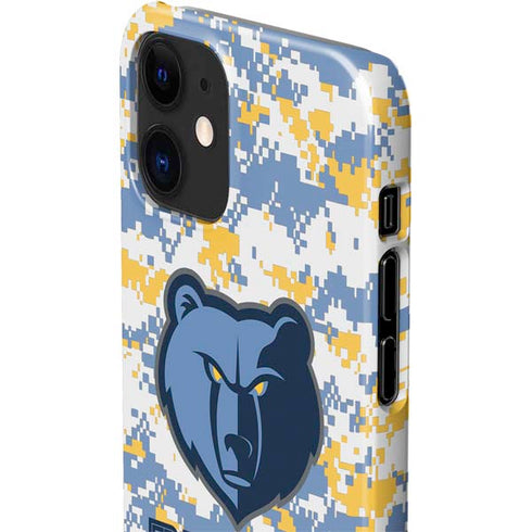 NBA Memphis Grizzlies Digi Camo iPhone 12 Mini Lite Case