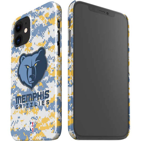 NBA Memphis Grizzlies Digi Camo iPhone 12 Mini Lite Case