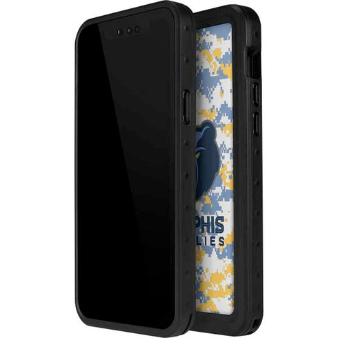 NBA Memphis Grizzlies Digi Camo iPhone 12 Mini Waterproof Case
