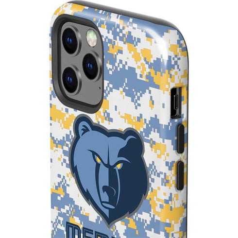 NBA Memphis Grizzlies Digi Camo iPhone 12 Pro Impact Case