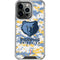 NBA Memphis Grizzlies Digi Camo iPhone 13 Pro Clear Case