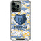 NBA Memphis Grizzlies Digi Camo iPhone 13 Pro Max Clear Case