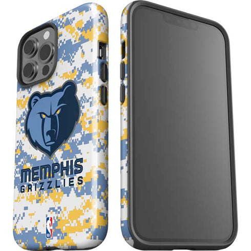 NBA Memphis Grizzlies Digi Camo iPhone 13 Pro Max Impact Case