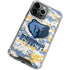 NBA Memphis Grizzlies Digi Camo iPhone 14 Pro Max Clear Case