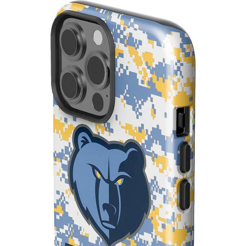 NBA Memphis Grizzlies Digi Camo iPhone 15 Pro Max Impact Case