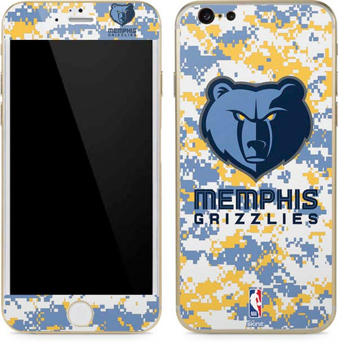 NBA Memphis Grizzlies Digi Camo iPhone 6/6s Skin