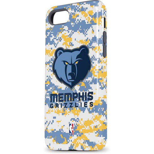 NBA Memphis Grizzlies Digi Camo iPhone 7 Pro Case