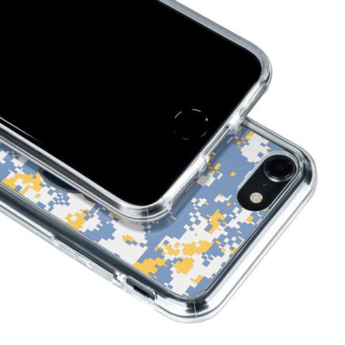 NBA Memphis Grizzlies Digi Camo iPhone SE (2nd & 3rd Gen) Clear Case