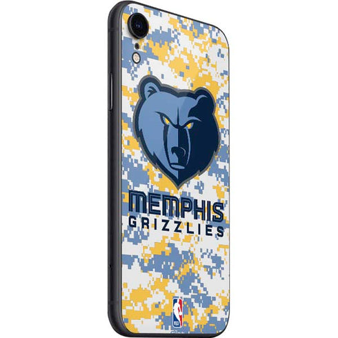 NBA Memphis Grizzlies Digi Camo iPhone SE (2nd & 3rd Gen) Skin
