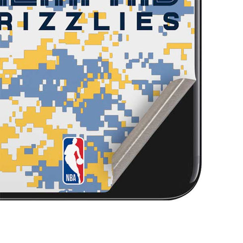 NBA Memphis Grizzlies Digi Camo iPhone SE (2nd & 3rd Gen) Skin