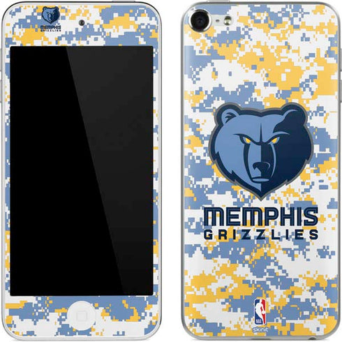 NBA Memphis Grizzlies Digi Camo Apple iPod Skin