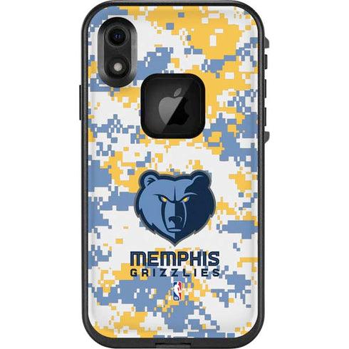 NBA Memphis Grizzlies Digi Camo LifeProof Fre iPhone Skin