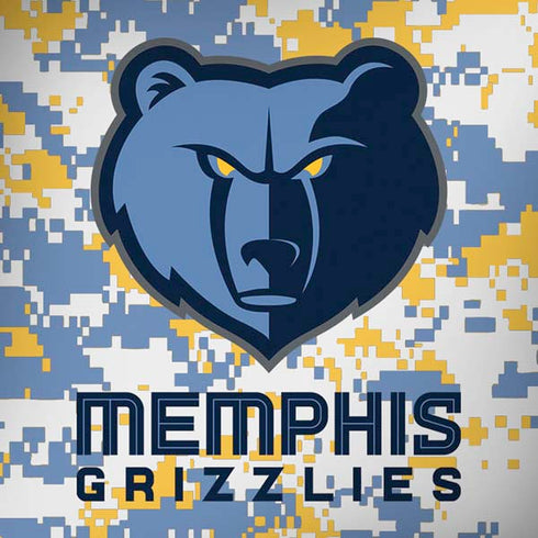 NBA Memphis Grizzlies Digi Camo Moto G6 Skin