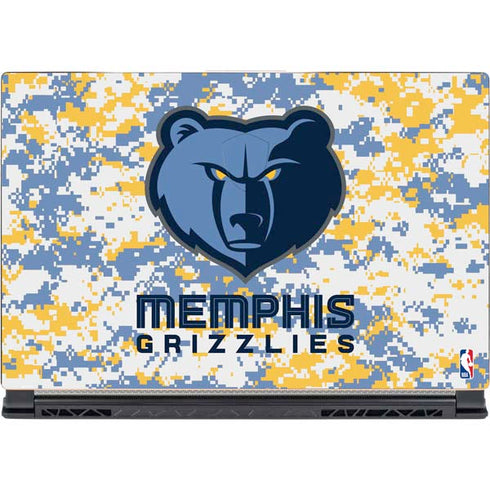 NBA Memphis Grizzlies Digi Camo MSI GS65 Stealth Laptop Skin