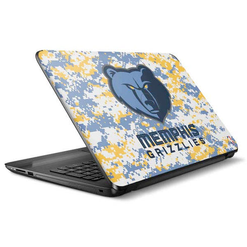 NBA Memphis Grizzlies Digi Camo HP Notebook Skin