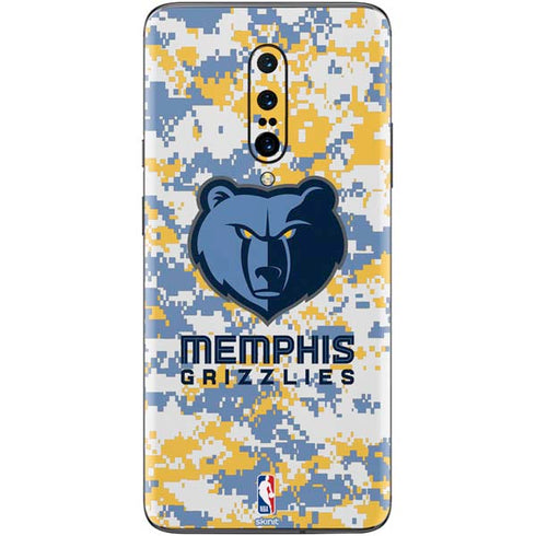 NBA Memphis Grizzlies Digi Camo OnePlus 7 Pro Skin