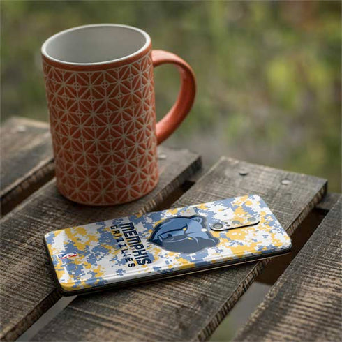 NBA Memphis Grizzlies Digi Camo OnePlus 7 Pro Skin
