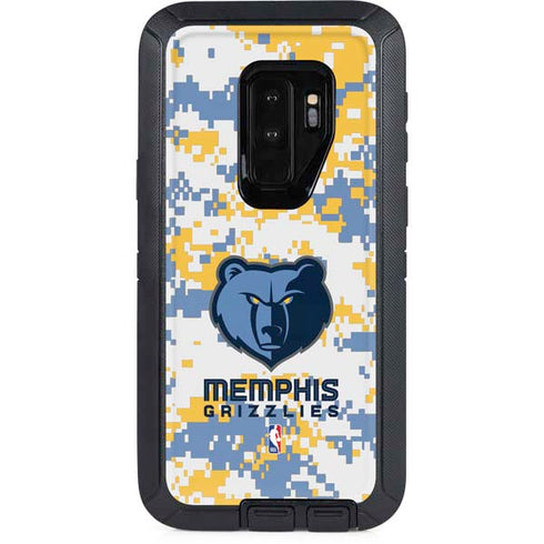 NBA Memphis Grizzlies Digi Camo Otterbox Defender Galaxy Skin