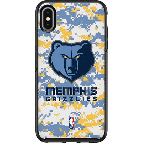 NBA Memphis Grizzlies Digi Camo Otterbox Symmetry iPhone Skin