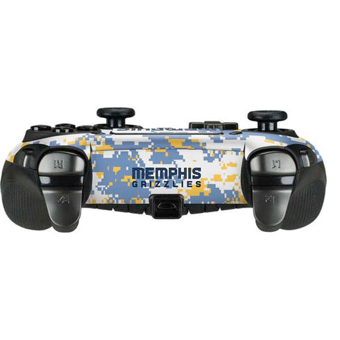 NBA Memphis Grizzlies Digi Camo PlayStation Scuf Vantage 2 Controller Skin
