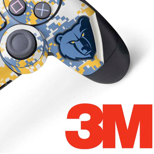 NBA Memphis Grizzlies Digi Camo PS4 Pro/Slim Controller Skin