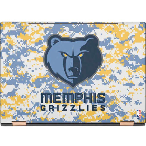 NBA Memphis Grizzlies Digi Camo HP Spectre Skin