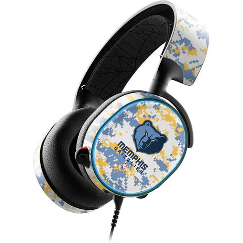 NBA Memphis Grizzlies Digi Camo SteelSeries Arctis 3 Skin