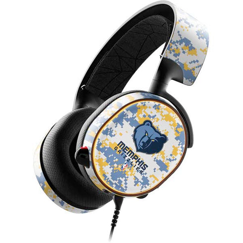 NBA Memphis Grizzlies Digi Camo SteelSeries Arctis 5 Skin