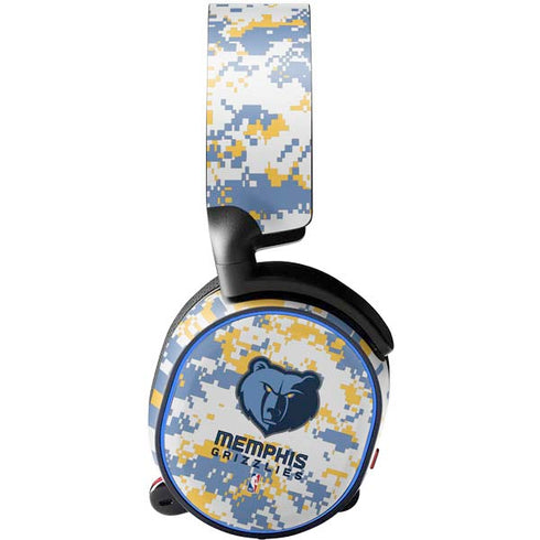 NBA Memphis Grizzlies Digi Camo SteelSeries Arctis 5 Skin