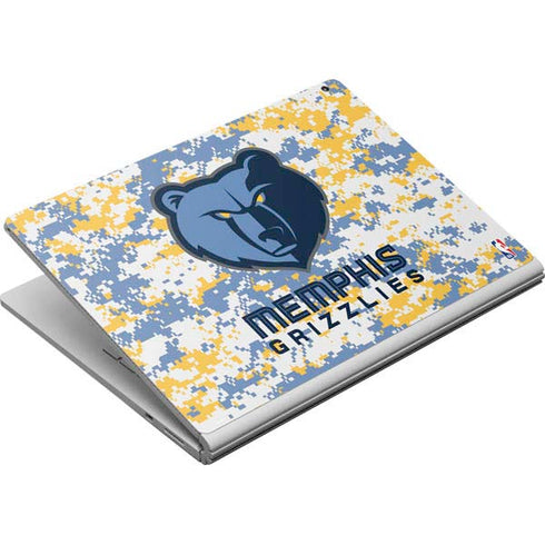 NBA Memphis Grizzlies Digi Camo Surface Book Skin