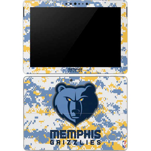 NBA Memphis Grizzlies Digi Camo Surface Go Skin