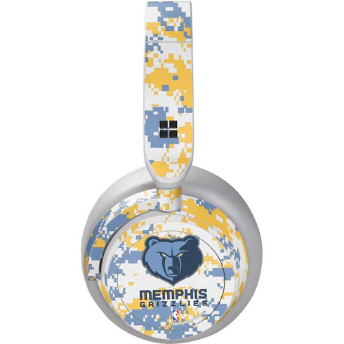 NBA Memphis Grizzlies Digi Camo Surface Headphones Skin