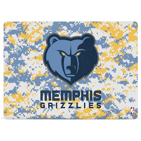 NBA Memphis Grizzlies Digi Camo Surface Laptop 3 13.5in Skin