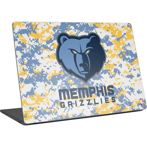 NBA Memphis Grizzlies Digi Camo Surface Laptop 4 15in Skin