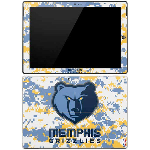 NBA Memphis Grizzlies Digi Camo Surface Pro 3 Skin