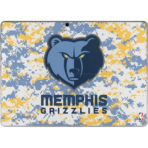 NBA Memphis Grizzlies Digi Camo Surface Pro 8 Skin