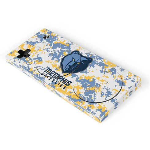 NBA Memphis Grizzlies Digi Camo Xbox Adaptive Controller Skin