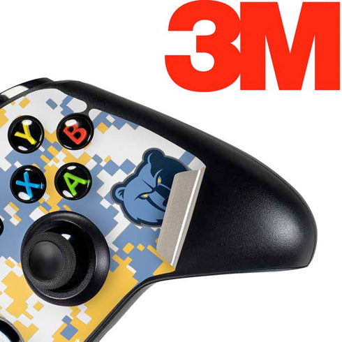 NBA Memphis Grizzlies Digi Camo Xbox One Controller Skin