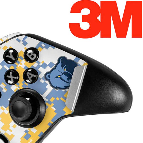 NBA Memphis Grizzlies Digi Camo Xbox One Elite Controller Skin
