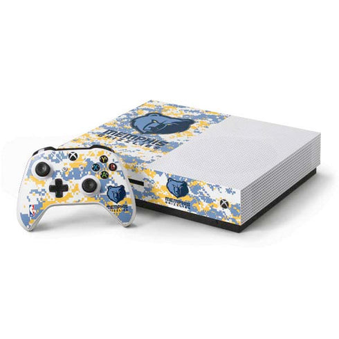 NBA Memphis Grizzlies Digi Camo Xbox One Skins